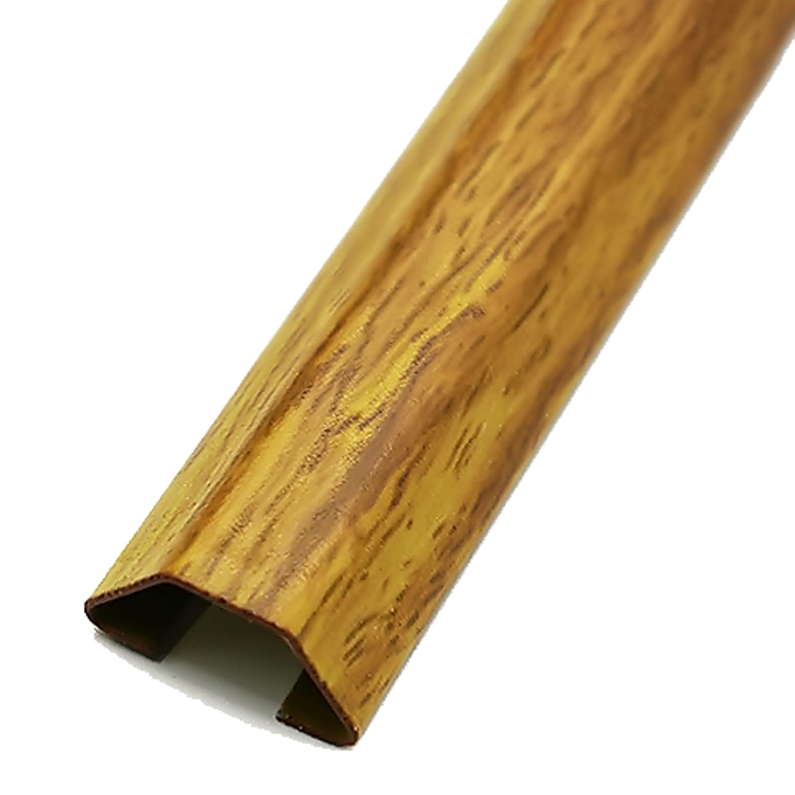 Canalina for cavi in ​​acciaio inossidabile con venature del legno