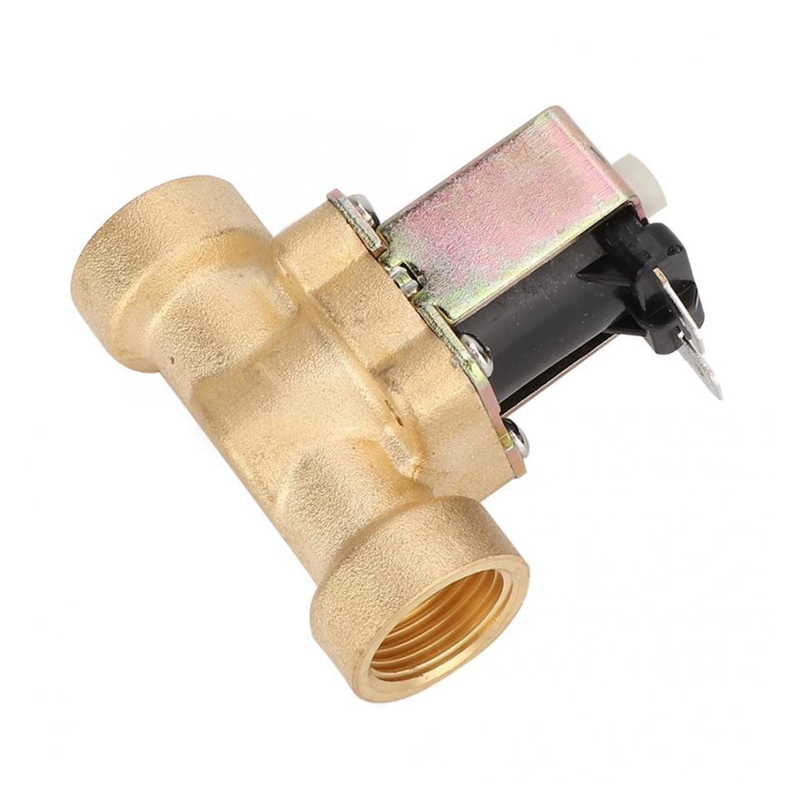 Électrovanne laiton G1/2" NO 12V pour contrôle fluide