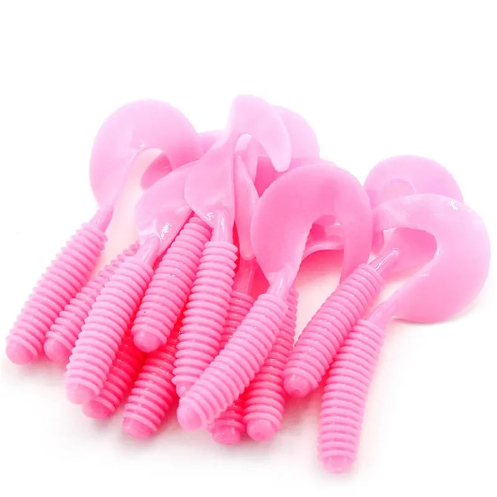 50 pz/scatola Esche Morbide Esca In Silicone 55/65/75mm Articoli for la Pesca in Mare Luya Esche Da Pesca Pva Swimbait Wobblers attrezzatura artificiale