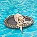 Ginkago Aufblasbar Schlauchboot Hunde Boot Haustier Luftmatratze Schwimmbad Strand Spielzeug (Grey)