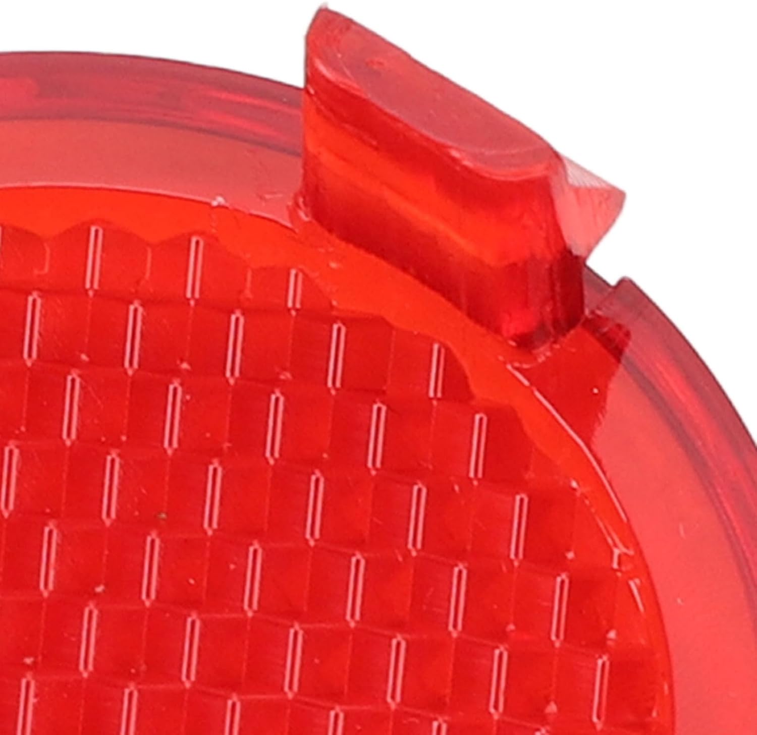 Shkalacar Door Panel Reflector Interior Reflectors Light Cover Red Reflector Compatible with Mustang 2006 to 2009, 6R3Z 6323820 A, Car Door Interior Panel Reflector