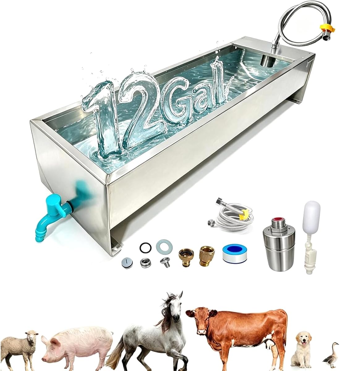 Automatic Livestock Water Trough