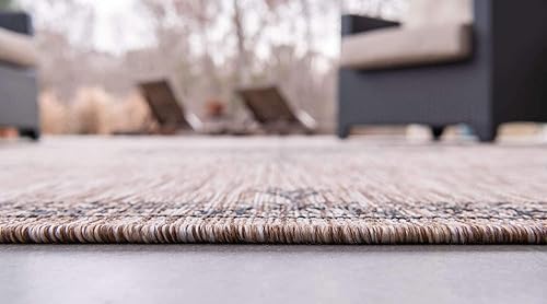 Miniatura 4 de Unique Loom - Alfombra de centro, Polipropileno, Beige