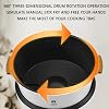 Automatic kitchen intelligent multifunctional cooking robot, stir-frying pan, 6L Intelligent Automatic Cooking Machine with 360° Rotating and 3D All-round Heatin