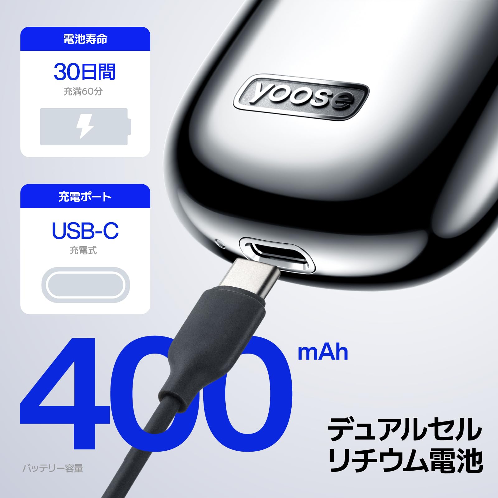 Amazon | Yoose MINI2 電動シェーバー | yoose | メンズシェーバー