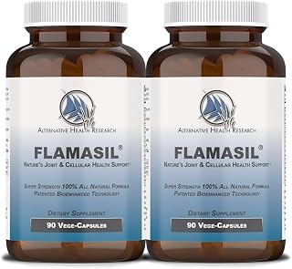 Flamasil™ (2 Pack)- for Healthy Inflammation Response* | Multi-Herbal Pain Reliever* and Joint Aid | Bio-Enhanced Turmeric, Boswellia, Resveratrol, and More | 13-in-1 Superfood Antioxidants