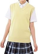 [レピピアルマリオ] セーターベスト カラーニットベスト ガールズ LYL 150