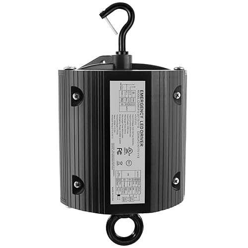 Conductor LED de emergencia de 40 W entrada de CA de 100 a 347 V salida DC170 V batería de reserva de emergencia controlador de emergencia para UFO