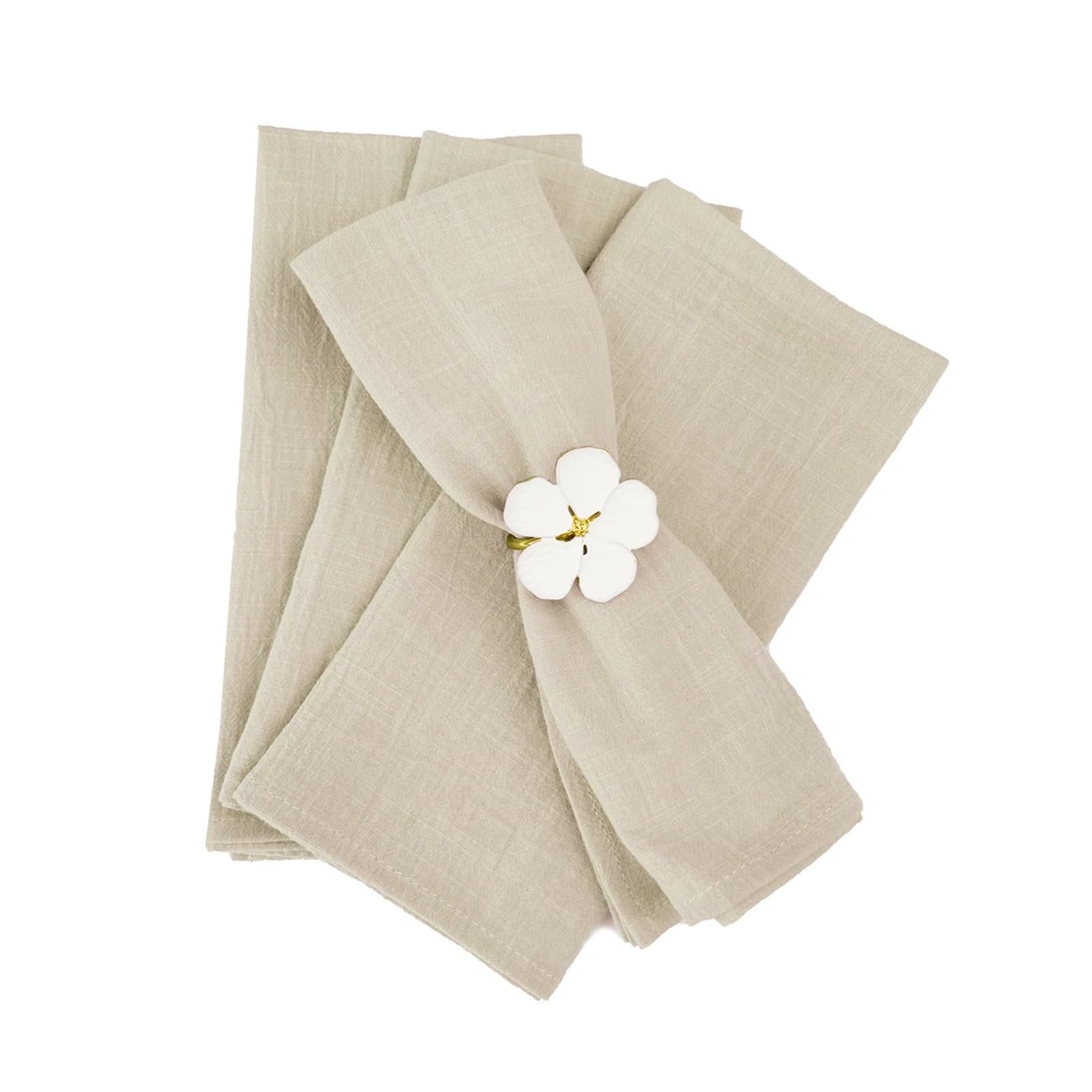 Leinen Stoffservietten 100 stücke 30x45cm Baumwolle Hochzeit Servietten Wiederverwendbare Party Weihnachten Tisch Dekor Retro(100pcs Beige)