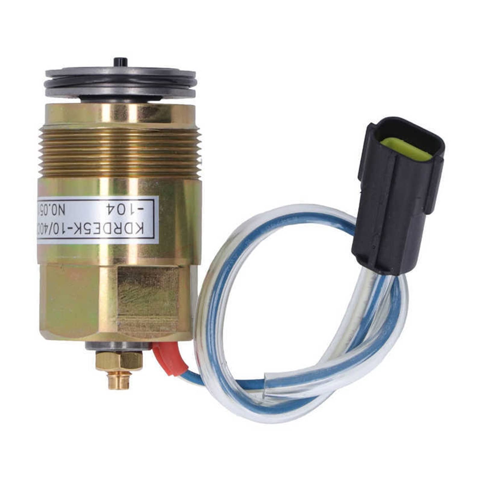 QRUYHBAJU Mini Power Small Pump Hydraulic Pump Solenoid Valve Excavator Solenoid Valve Brass for Industry