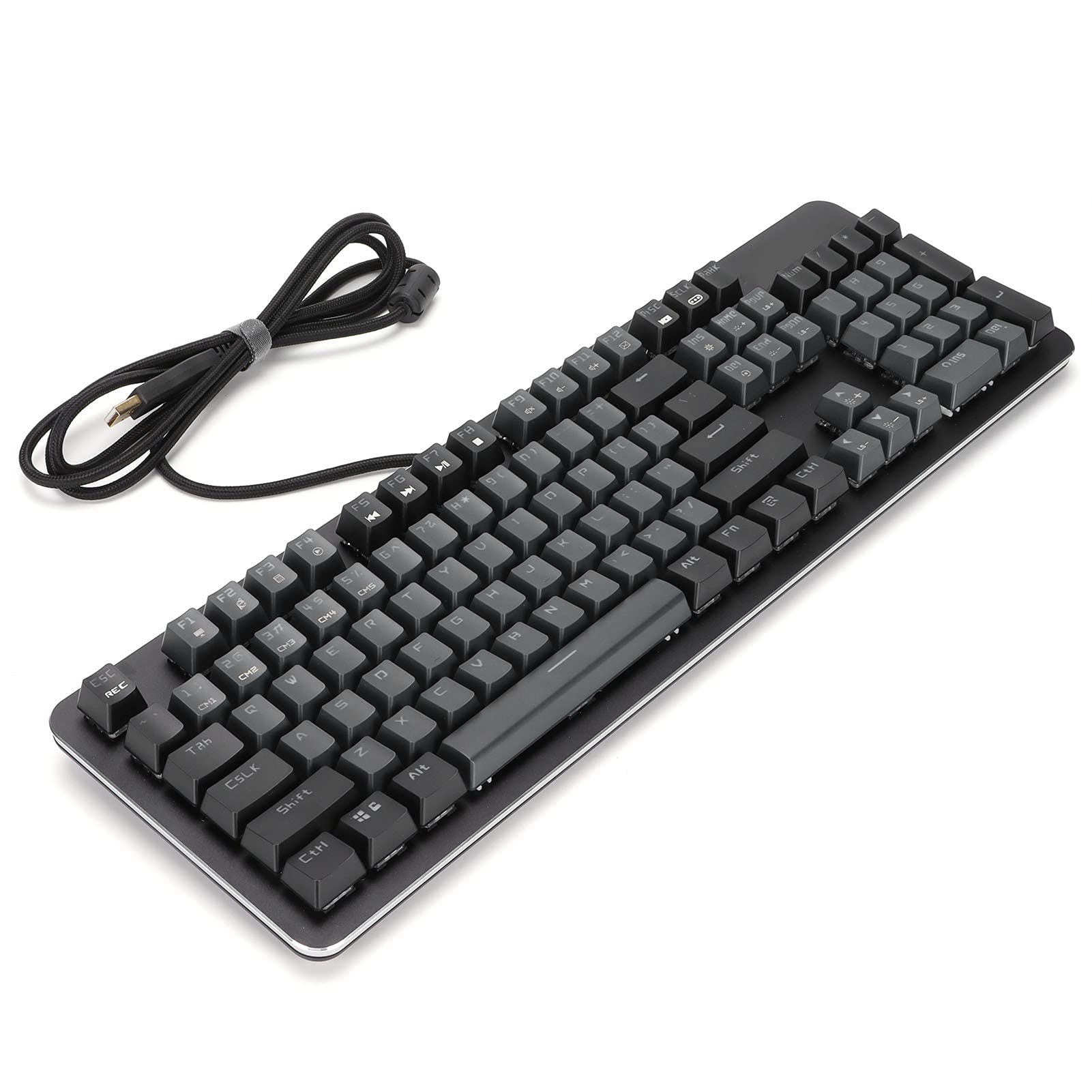 Denash Długa Mechaniczna Klawiatura 104 K750 RGB Akcesoria Komputerowe USB dla XP