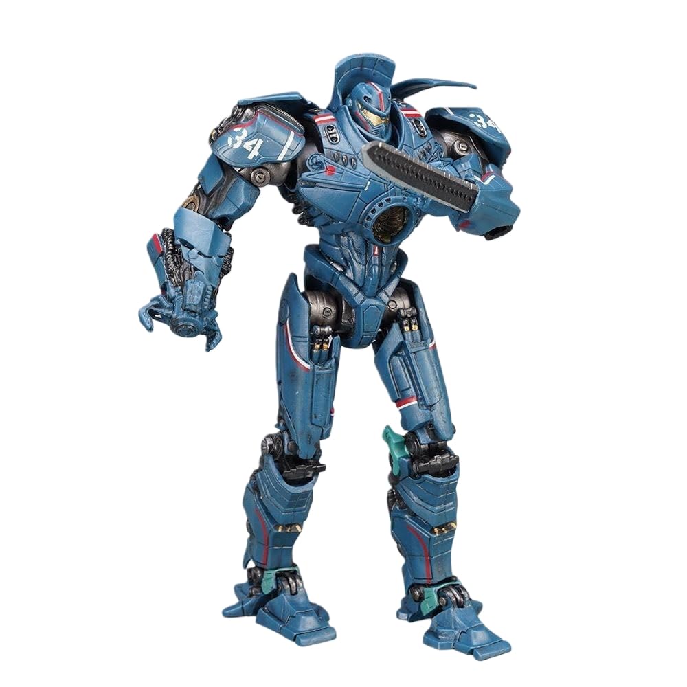 XUNJIE for Gipsy Danger Figure Character Model, Anime Statue Doll Collectible Model Characters Statue, for 14+ Years Old (Non-illuminated)