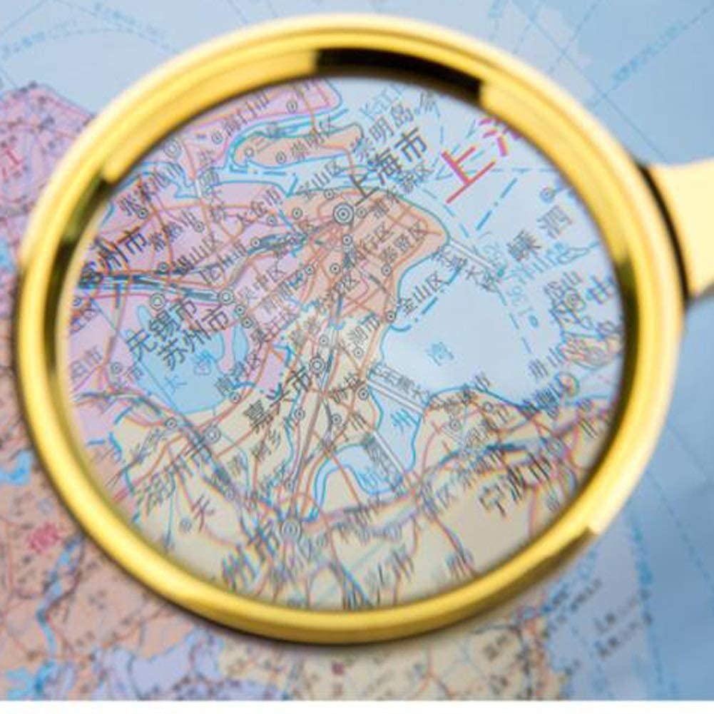 Magnifyiglasses Lenti di ingrandimento Readimagnifier Lente di ingrandimento Portatile Portatile Magnifyiglass 10X ad Alta Definizione Magnifyiglass/D/50Mm