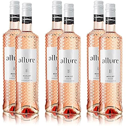 6 Flaschen Allure Merlot Roséweinpaket Diamond Edition Cover