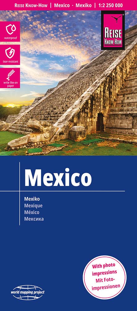 Mexico GPS: (world mapping project) (Mexico (1:2.250.000)): reiß- und wasserfest (world mapping project)