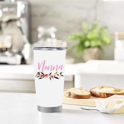 Miniatura 2 de Hasdon-Hill Nonna - Taza de café de viaje para abuela, vaso de acero inoxidable con aislamiento al vacío, 20 onzas