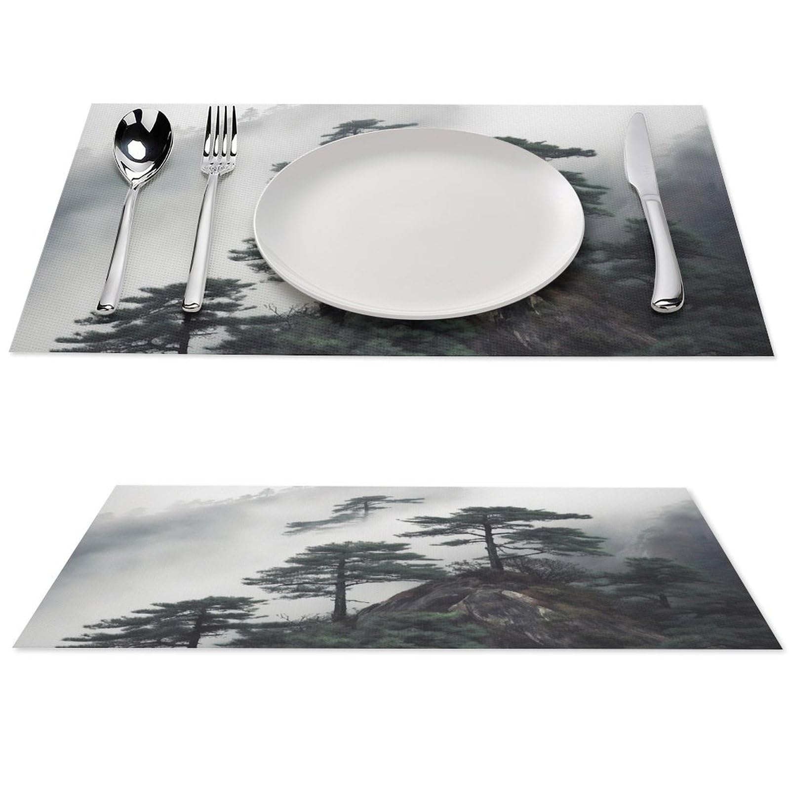 Sets de table lavables et antidérapants protection chaleur lot de 4