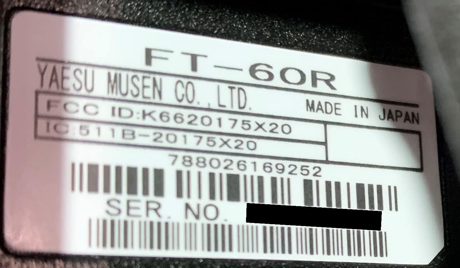 Yaesu FT-60R VHF/UHF 2 Meter/70cm Dual Band 5W FM Handheld Transceiver with Yaesu Compatible USB Charging Cable and Ham Guides TM Quick Reference Card
