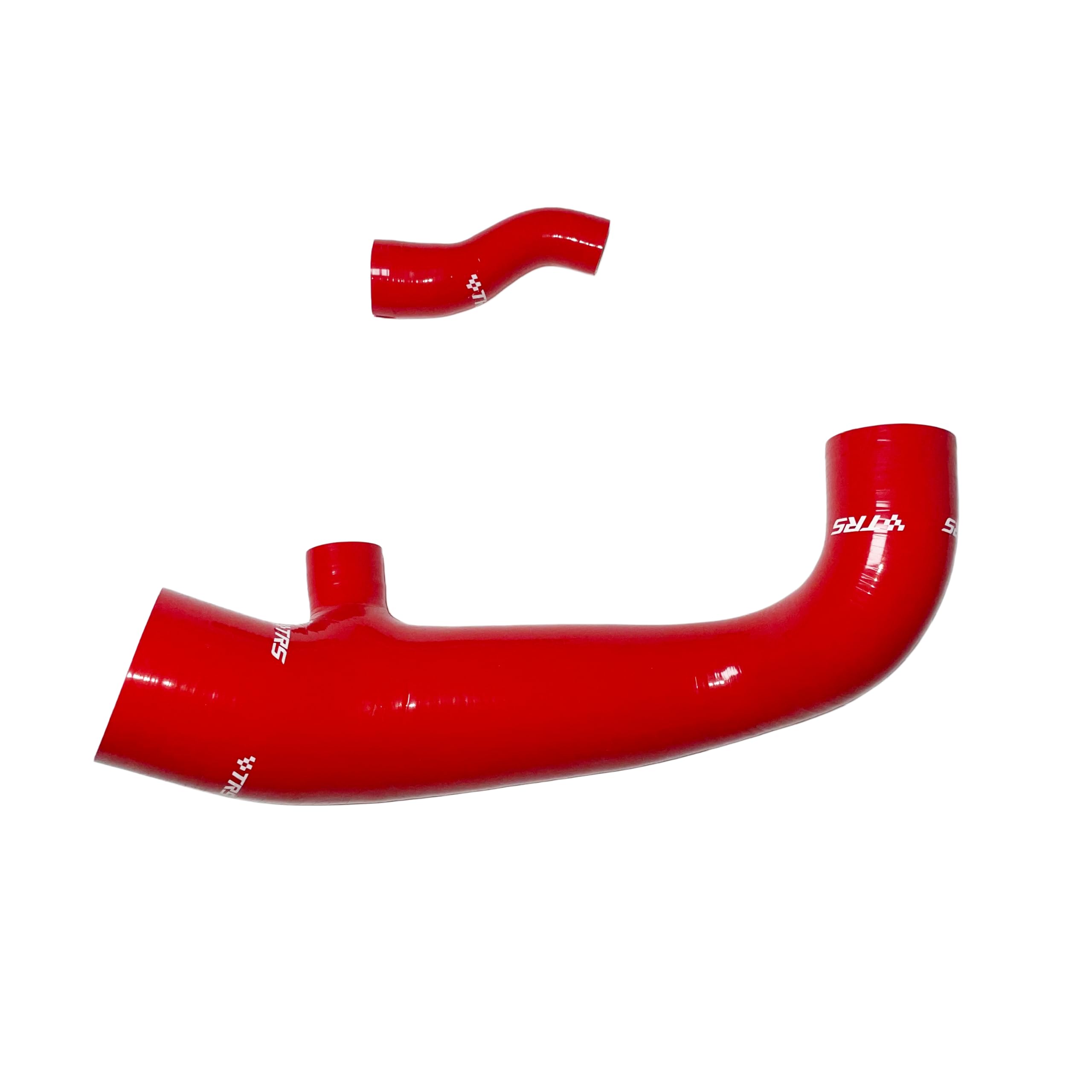 TRS - Tubo di aspirazione dell'aria in silicone compatibile con Mini Cooper S R55 R56 R57 2007-2012 N14 (rosso)
