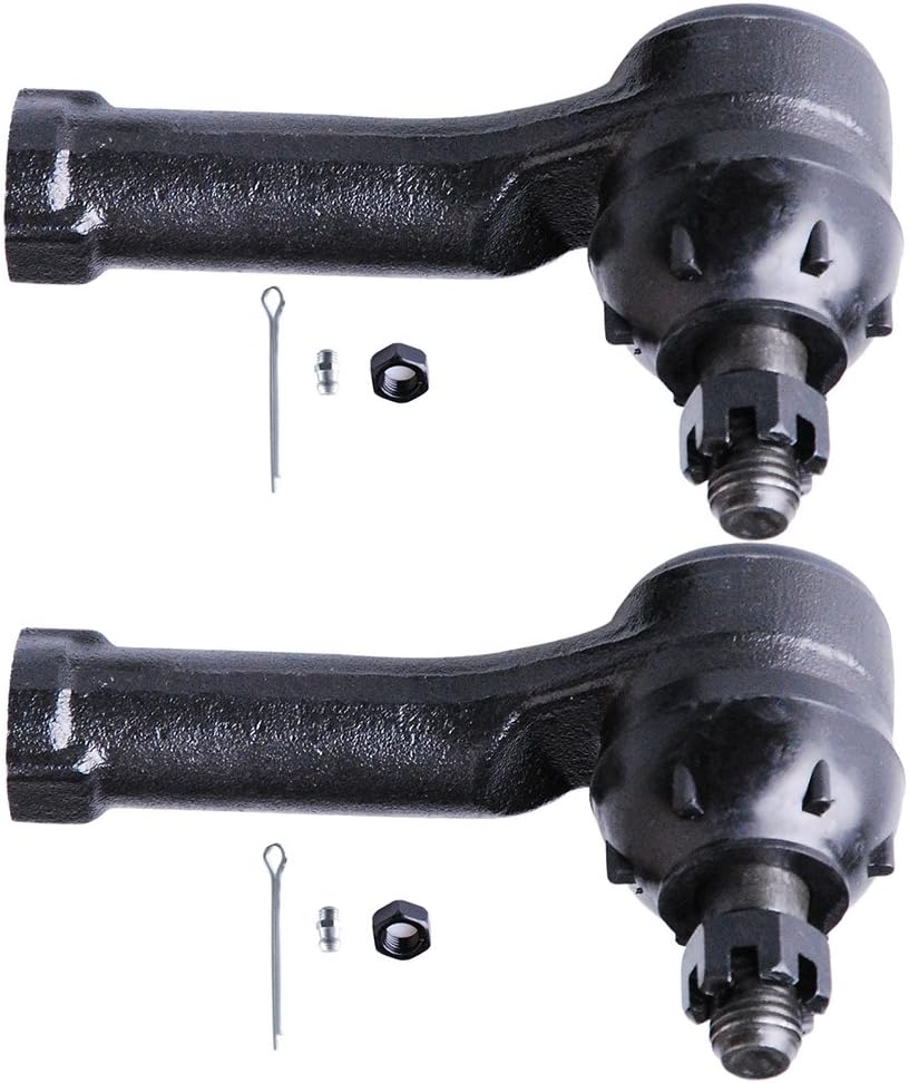 OCPTY - New 2-Piece Fit For 1998-2010 For Volkswagen Type 1 1999-2005 For Volkswagen For Jetta 1999-2009 For Volkswagen For Golf - 2 Outer Tie Rod End
