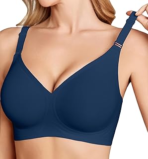 Wireless Bras for Women Comfy Seamless Bra No Underwire Bras Full Coverage Bralettes Soft Comfortable Everyday Bra