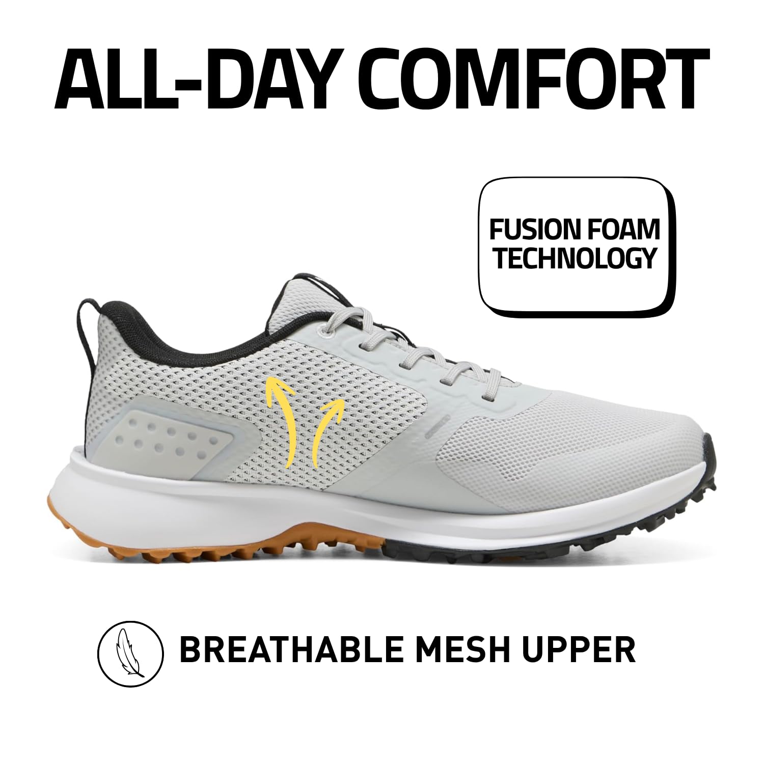PUMA Men's Fusion Grip 6 Golf Shoe