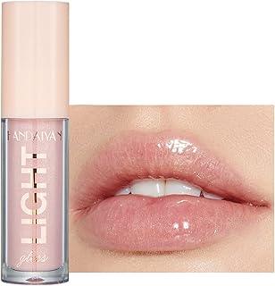 Lip Gloss，Lip Tint Lip Oil，Tinted Lip Balm，Lip Stain，Lip Plumper Gloss，Water Proof Lip Gloss Clear，Plumping Lip Gloss，Long Lasting Lipstick，Lip Plumper Long Lasting Liquid Lipstick,Nude Lip Gloss(802)