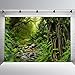 7x5ft Forest Backdrop Rainforest Photography Background Jungle Theme Baby Shower Decorations Studio Props GYVV734