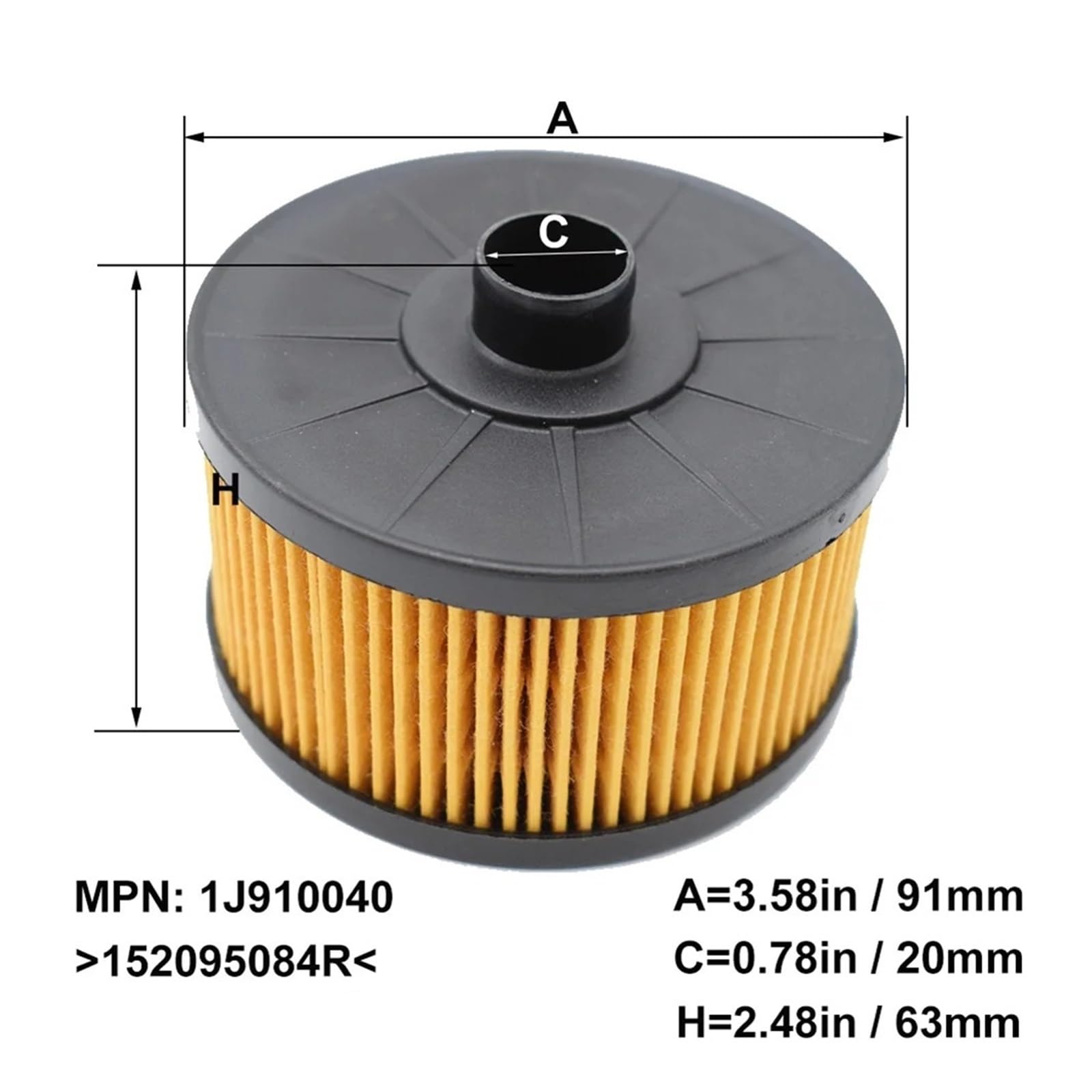 Filtro olio Compatibile per Nissan Pulsar Micra Smart Forfour Compatibile per Renault e Clio Scenic Megane Dacia 898ccm 1197ccm 1198ccm