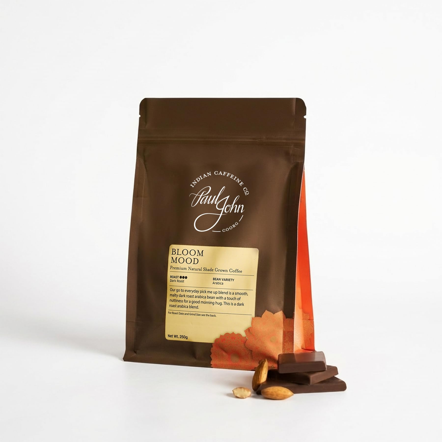 Paul John Caffeine | Bloom Mood | 100% Arabica | Dark Roast | French Press | 250g-picture-15