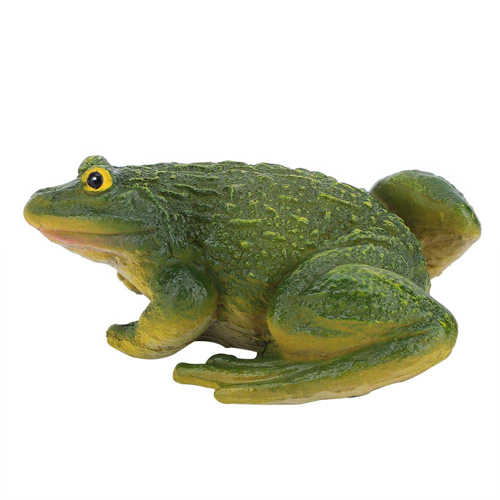 Fdit Harz-Froschfigur, Garten-Deko, 11 X 9 Cm – Niedliche Tierfigur Für Rasen, Beet, Wohnung, Wetterfest