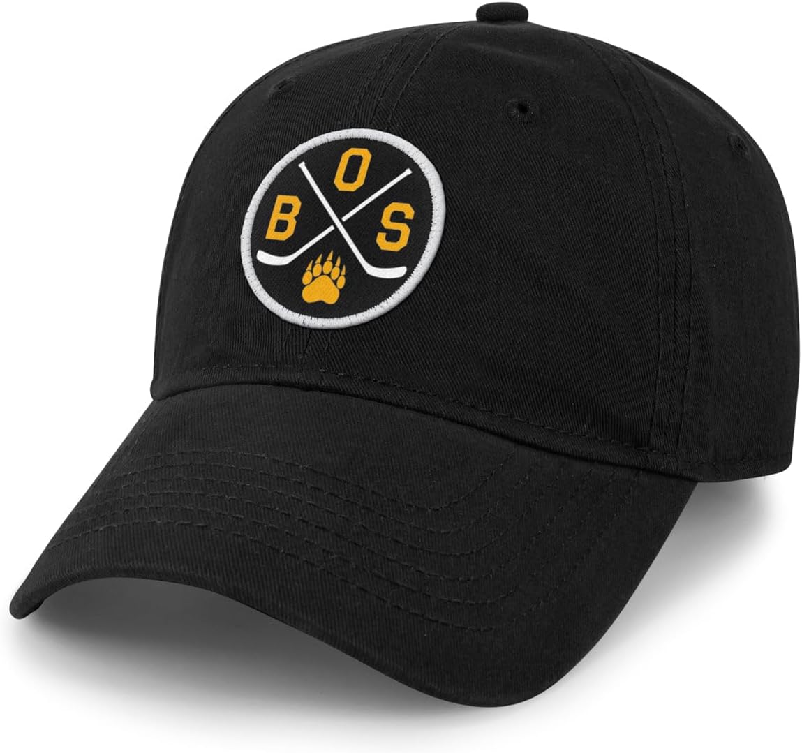 BOS Hockey Emblem Dad Hat