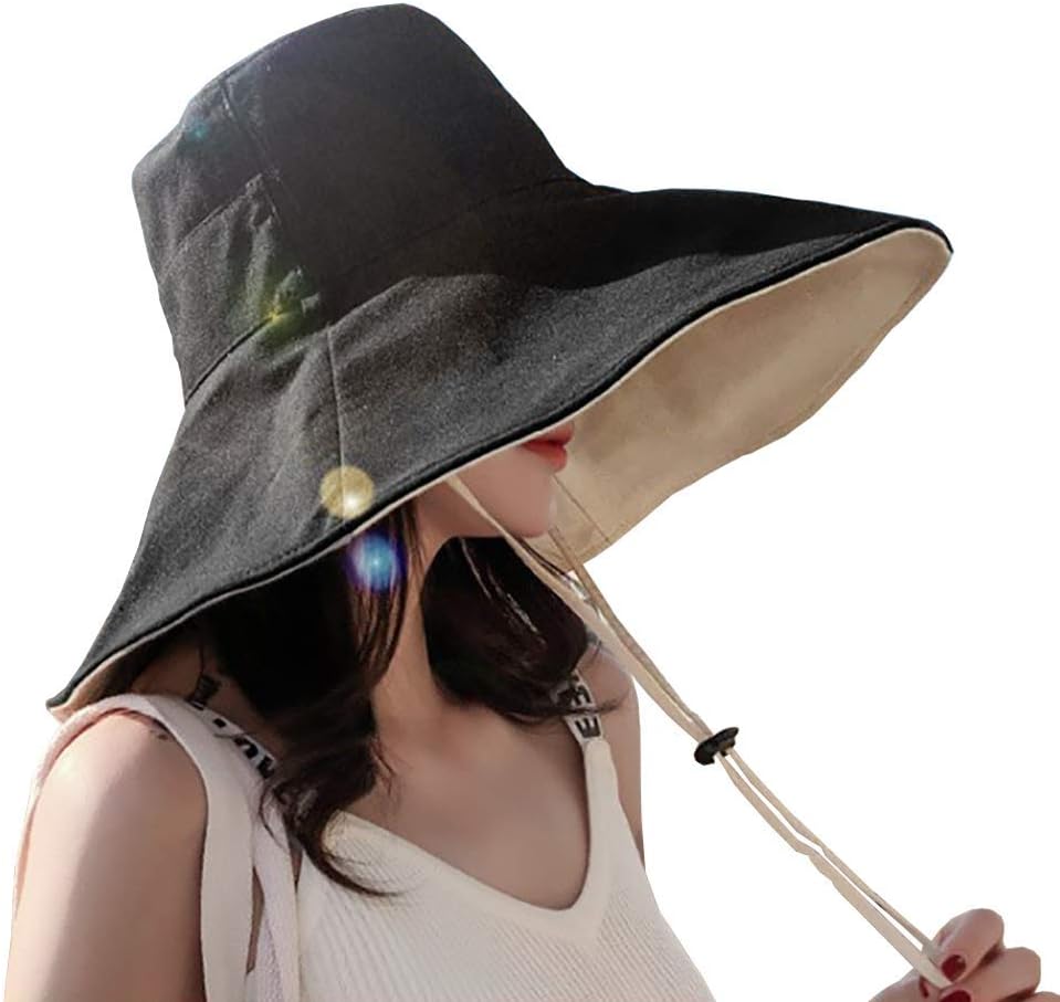 FaroDor Women's Reversible Bucket Hat UV Protection Packable Travel Cap Wide Brim Sun Hats 2026