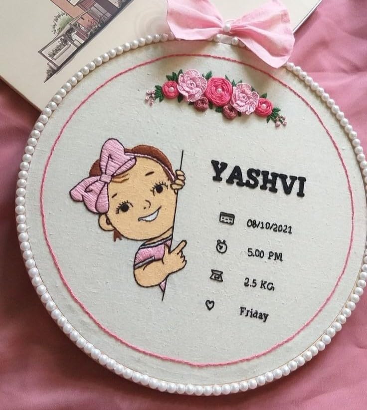 Embroidery Hoop for New Born Baby-picture-26
