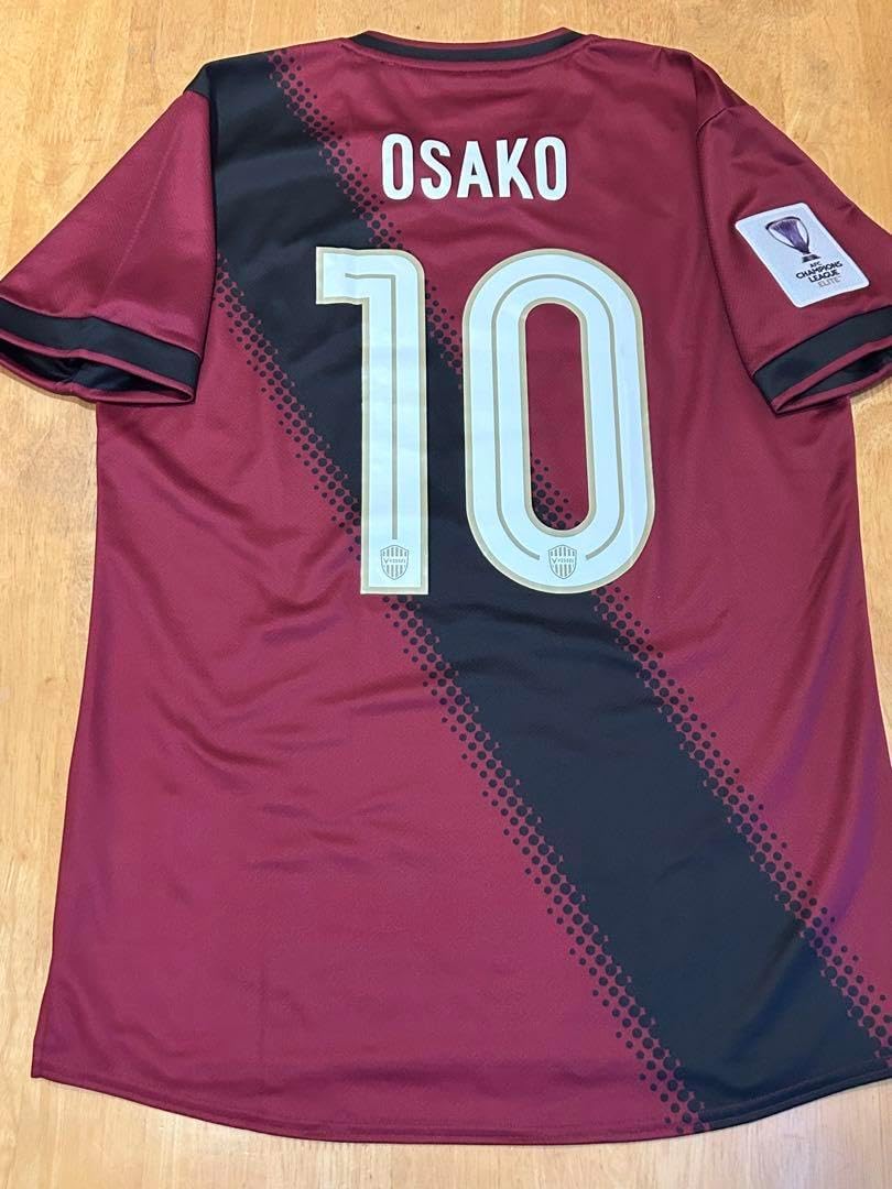 ヴィッセル神戸 ACLE 1stレプリカユニフォーム Lサイズ #10 大迫勇也