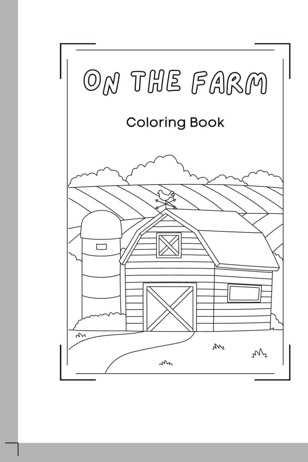 On The Farm Coloring Book