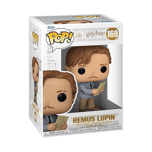Funko POP! Movies: Harry Potter Prisoner of Azkaban - Remus Lupin with Map - Collectable Vinyl Figure - Gift Idea - Official Merchandise - for Kids & Adults - Movies Fans