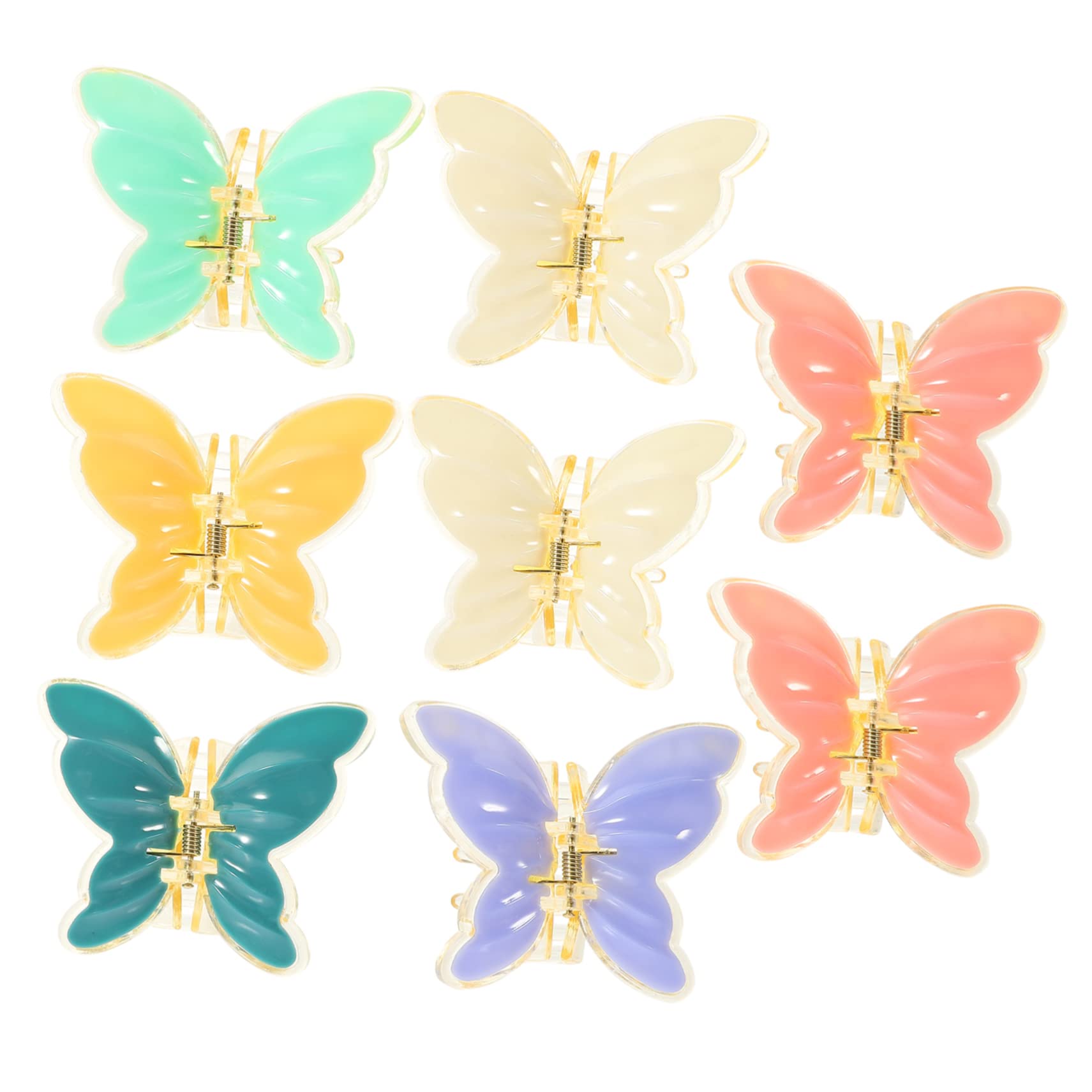 FRCOLOR 32 forcine per capelli, clip per capelli, clip per capelli, diademi per ragazze, mini fermagli per capelli, farfalle, fermagli, copricapo opaco