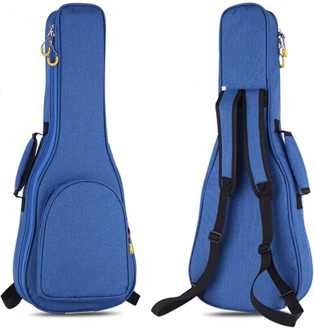 Miwayer Ukulele Case 15MM Heavy Sponge Padding Waterproof Dustproof Shockproof Ukulele Bag for Concert Soprano Tenor Ukulele