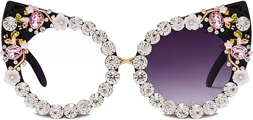 Miniatura 2 de mincl Lentes de lectura bifocales con diamantes de imitación de ojo de gato para mujer, lentes de sol fotocromáticos de transición