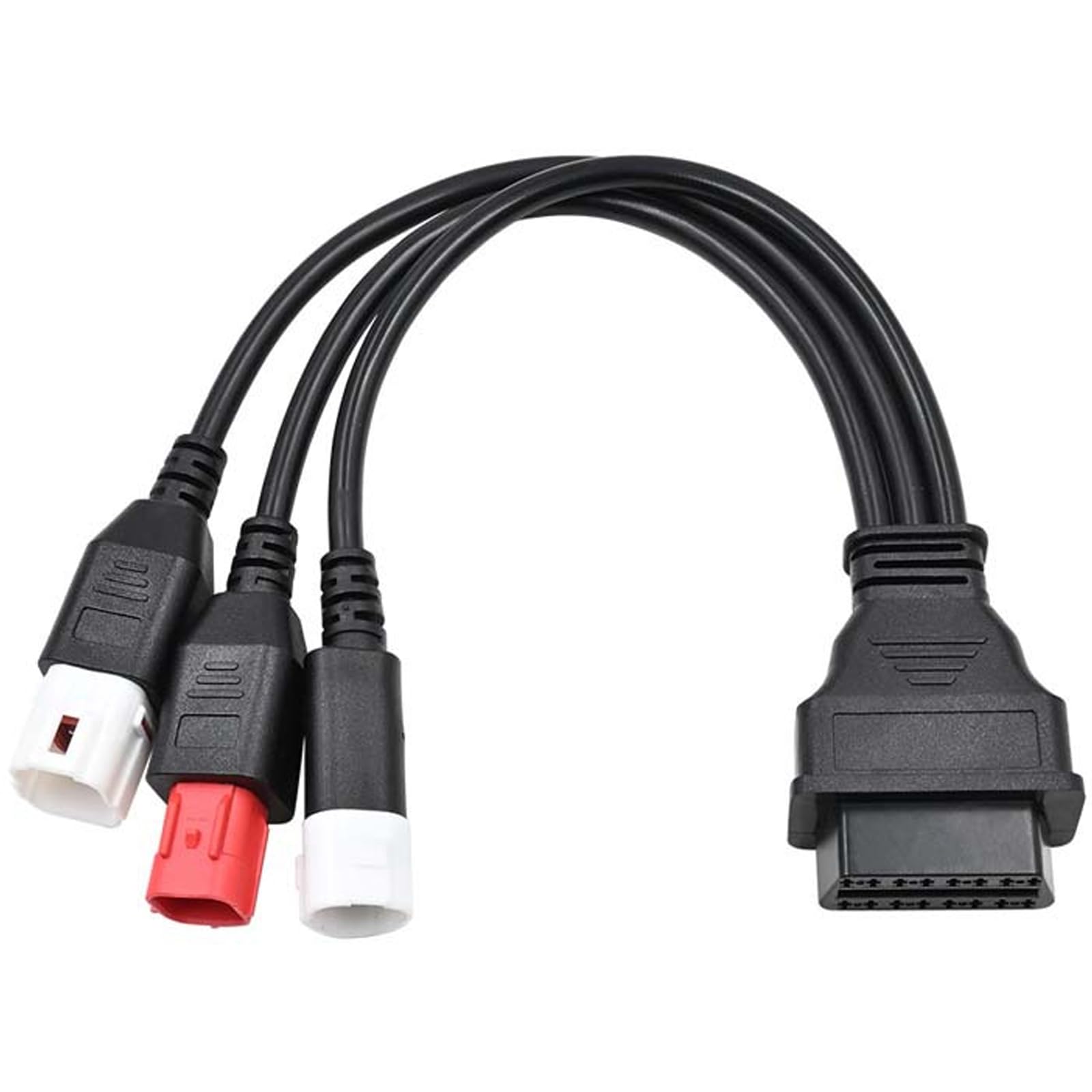 Fits for Yamaha 3 4 6 Pin OBD2 Diagnostic Cable OBD Fault Code Reader Adaptor Motorcycle OBD-II Engine System Diagnostic Tools Motorbike, Motorbike Parts Only Compatible with Yamaha Motorcycle