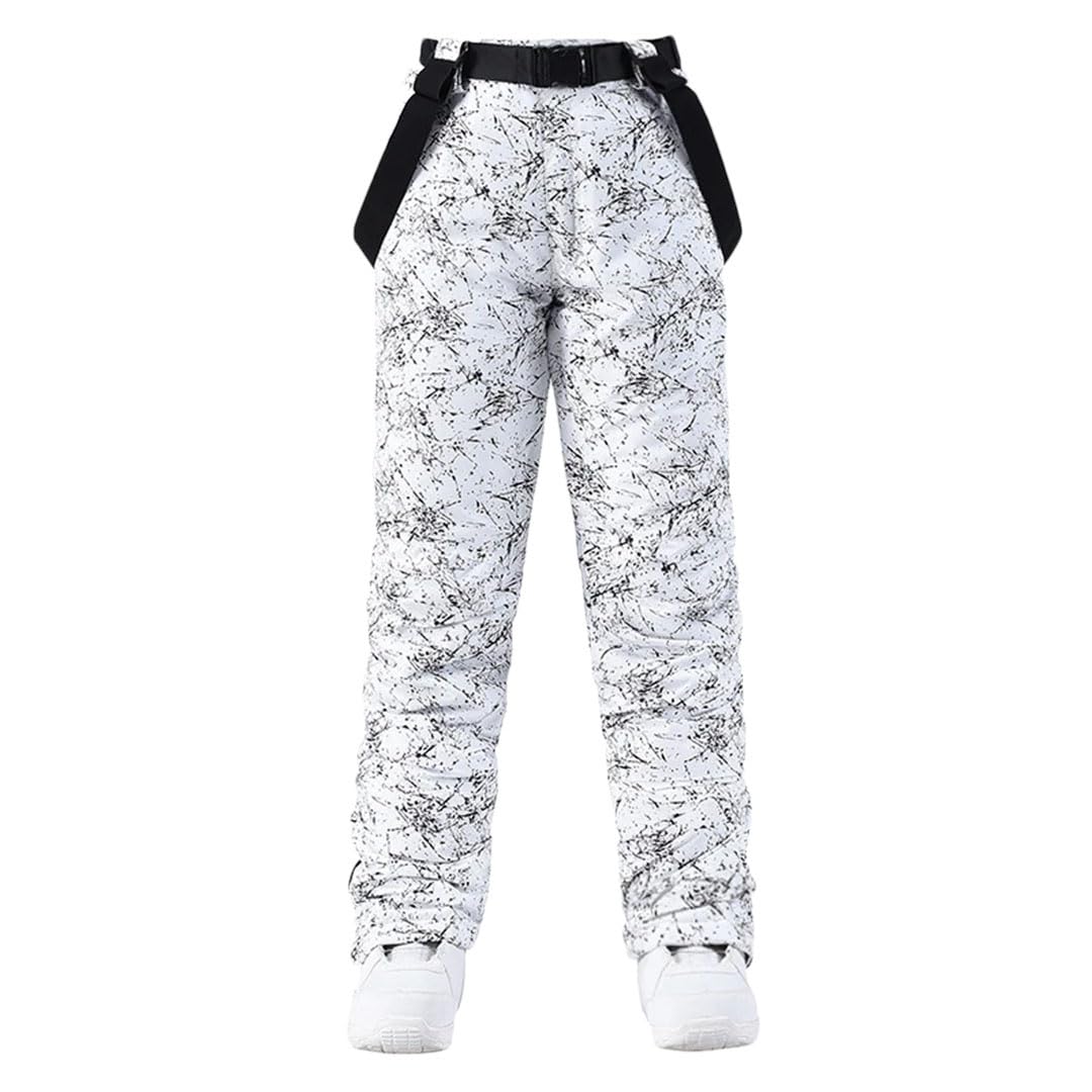 Pantaloni da sci invernali da uomo e da donna, per attività all'aperto, antivento, caldi, invernali, ciclismo, campeggio, sport