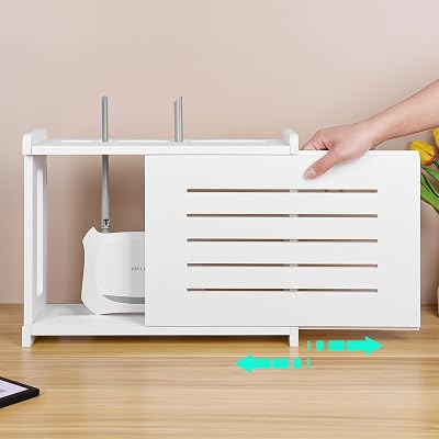 Router Shelf Wall Mount WiFi Router Storage Box Nepal | Ubuy
