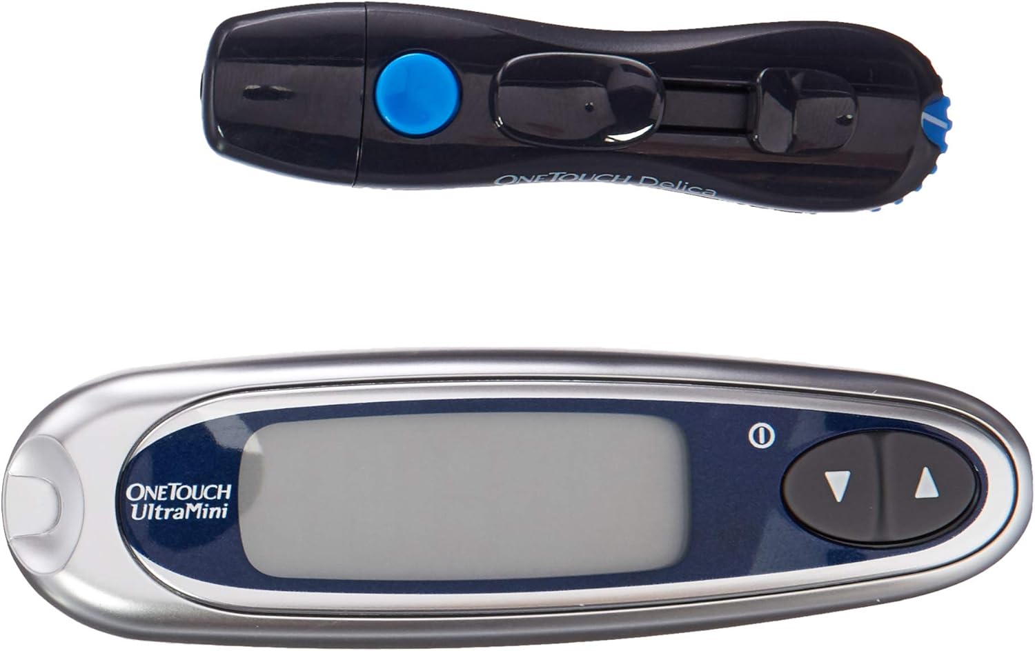 One Touch Ultra Mini Blood Glucose Meter and One Touch Delica Lancing Device