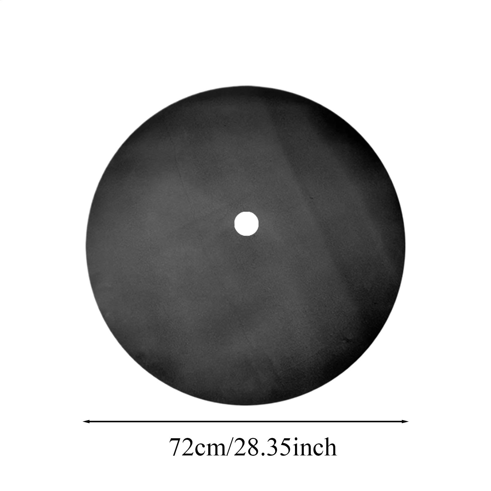 Reifenschalldämpfungsplatte, Kfz-Schalldämmplatten - Baumwoll-Isolierpad, Ersatzreifen-Schalldämmmatte,Runde Schalldämpfungsplatte Schallschutzmaterial für Car175/200