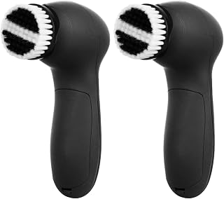 Cosmopolitan Exfoliating Face Cleanser Brush, Black & Gold (VRD928982399) (Pack of 2)