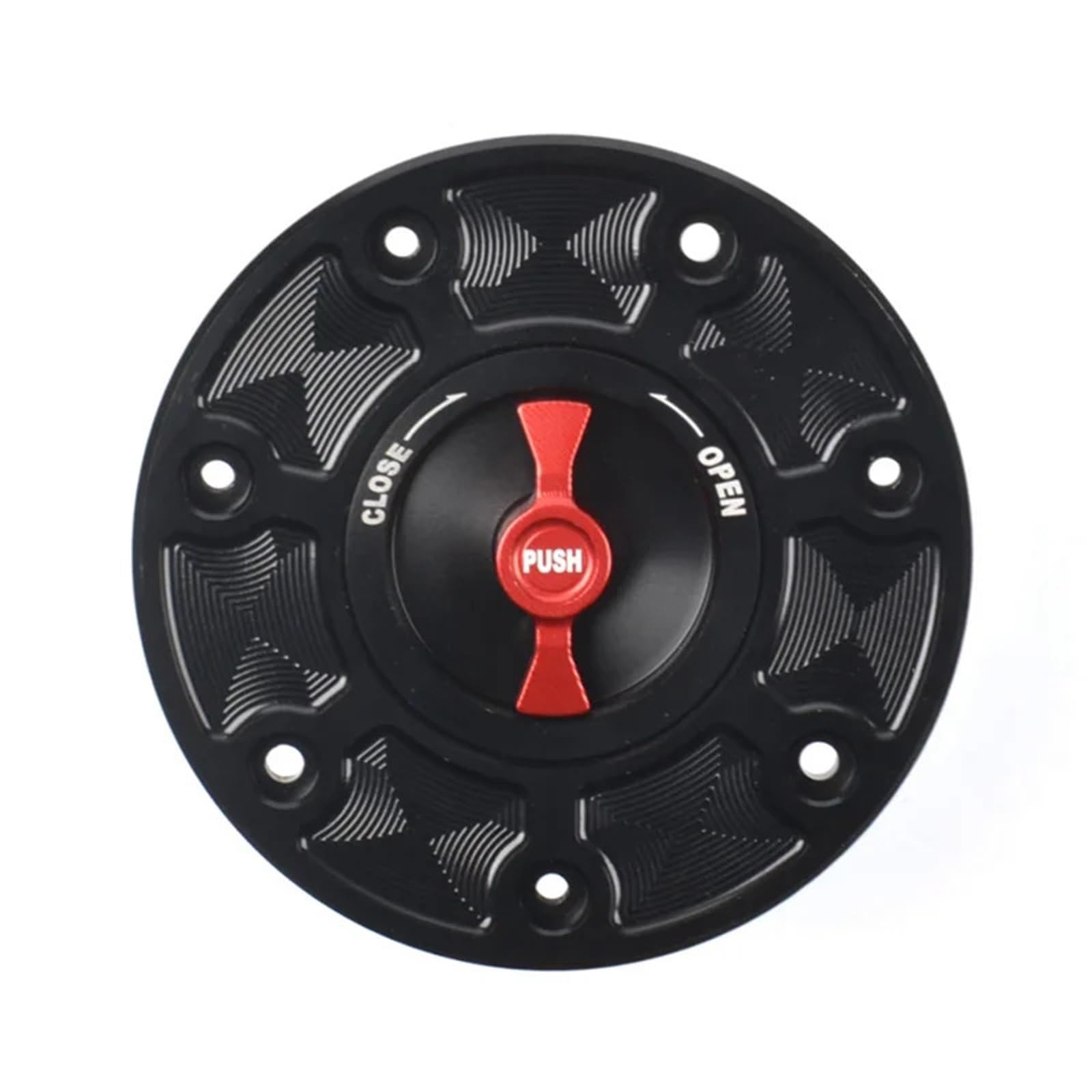 Korek wlewu paliwa Pokrywa zbiornika oleju Korek zbiornika paliwa gazowego pasuje do KTM RC 125 200 Duke 125 Duke 200 Duke 390 RC125 RC200 RC390 2012-2016 Cap Zbiornika(Black Red)