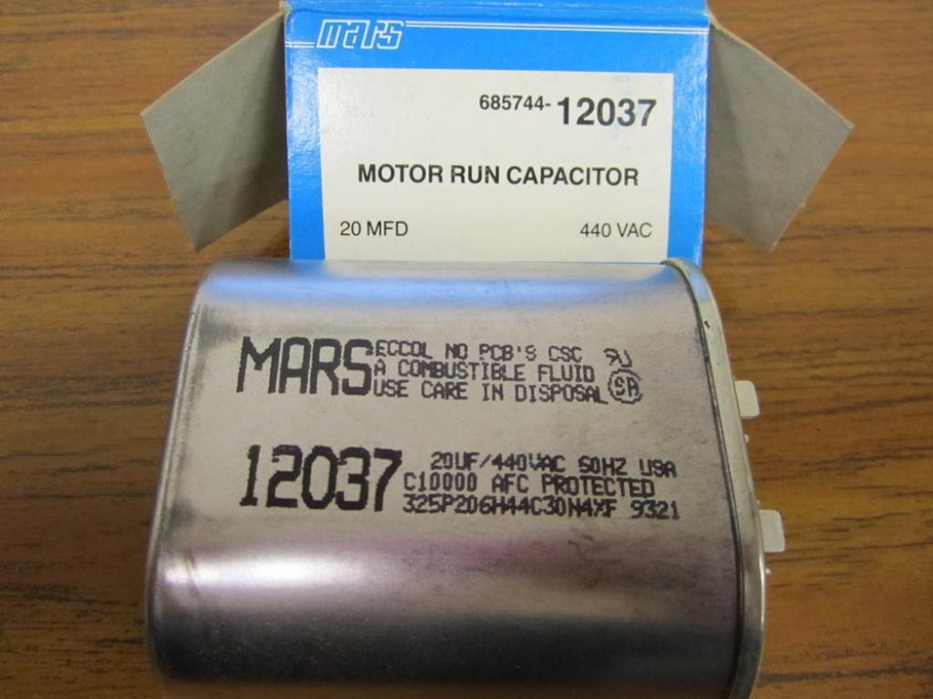 Mars 685744-12037 Motor Run Capacitor: Amazon.com: Industrial