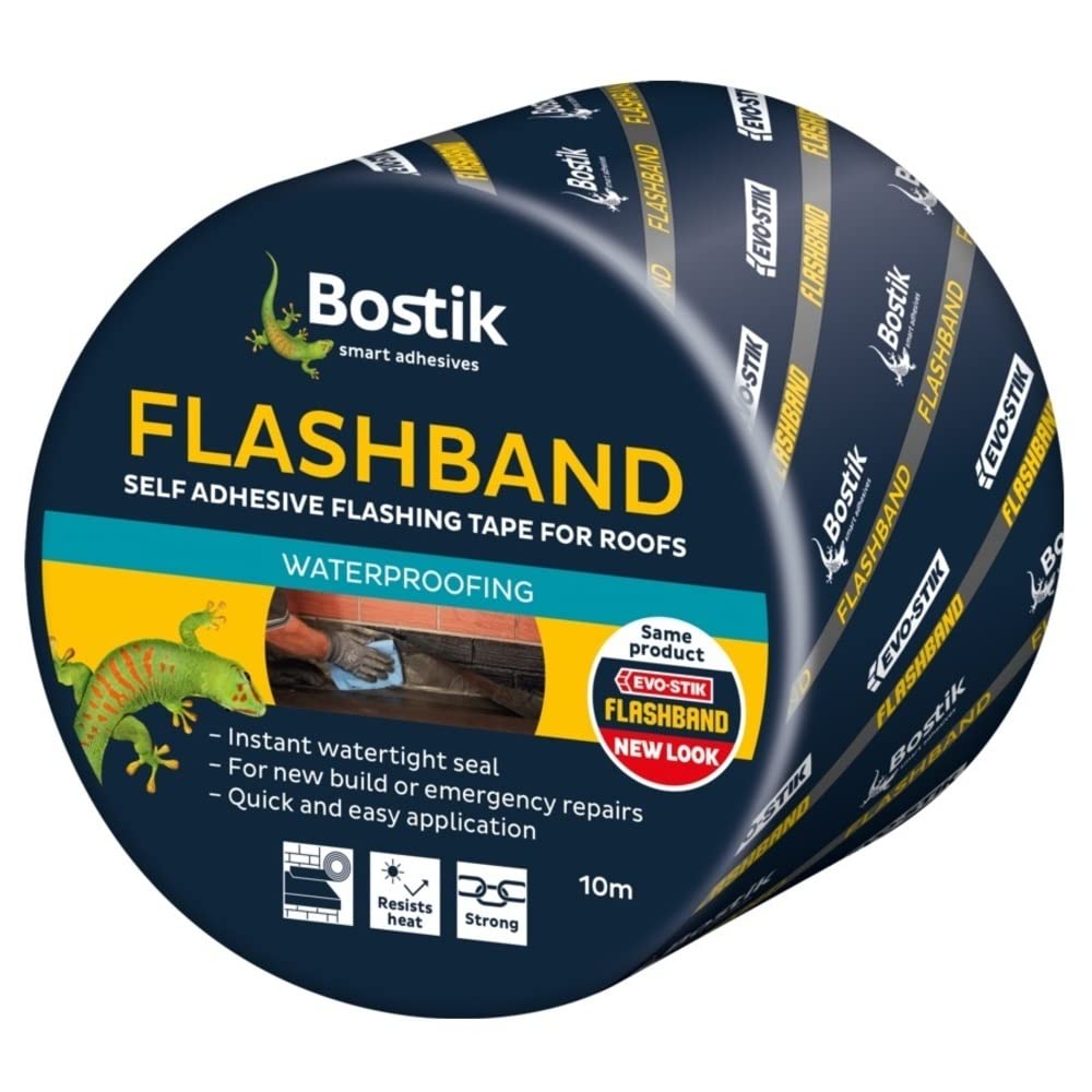 Bostik Flashband Original Finish 10m x 150mm Grey Finish