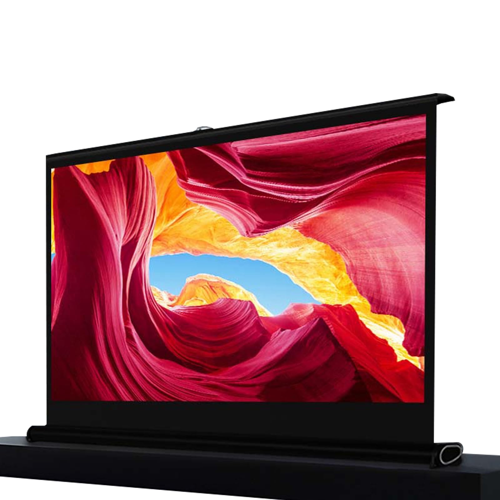 Pantalla de proyeccion de suelo con diseño plegable para videoconsolas